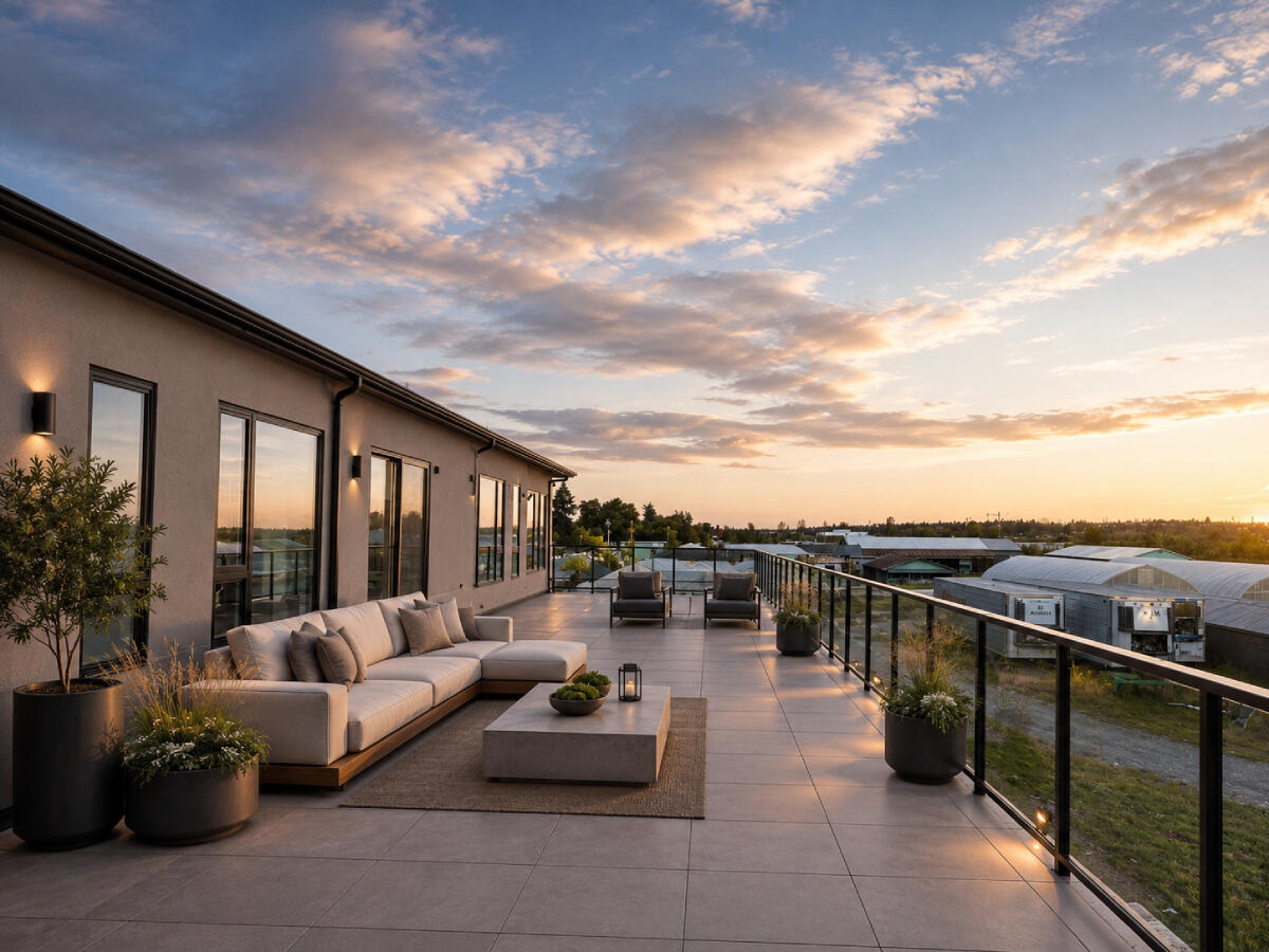 Luxury Rooftop Patio